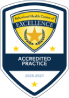 Behavioral Health Center of Excellence Accredited Practice Badge
